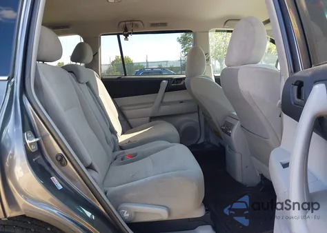 2011 Toyota Highlander Se from USA, damaged, VIN 5TDBK3EH7BS052597